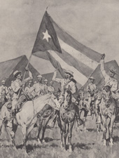 Spanish American War prints by Frederic Remington